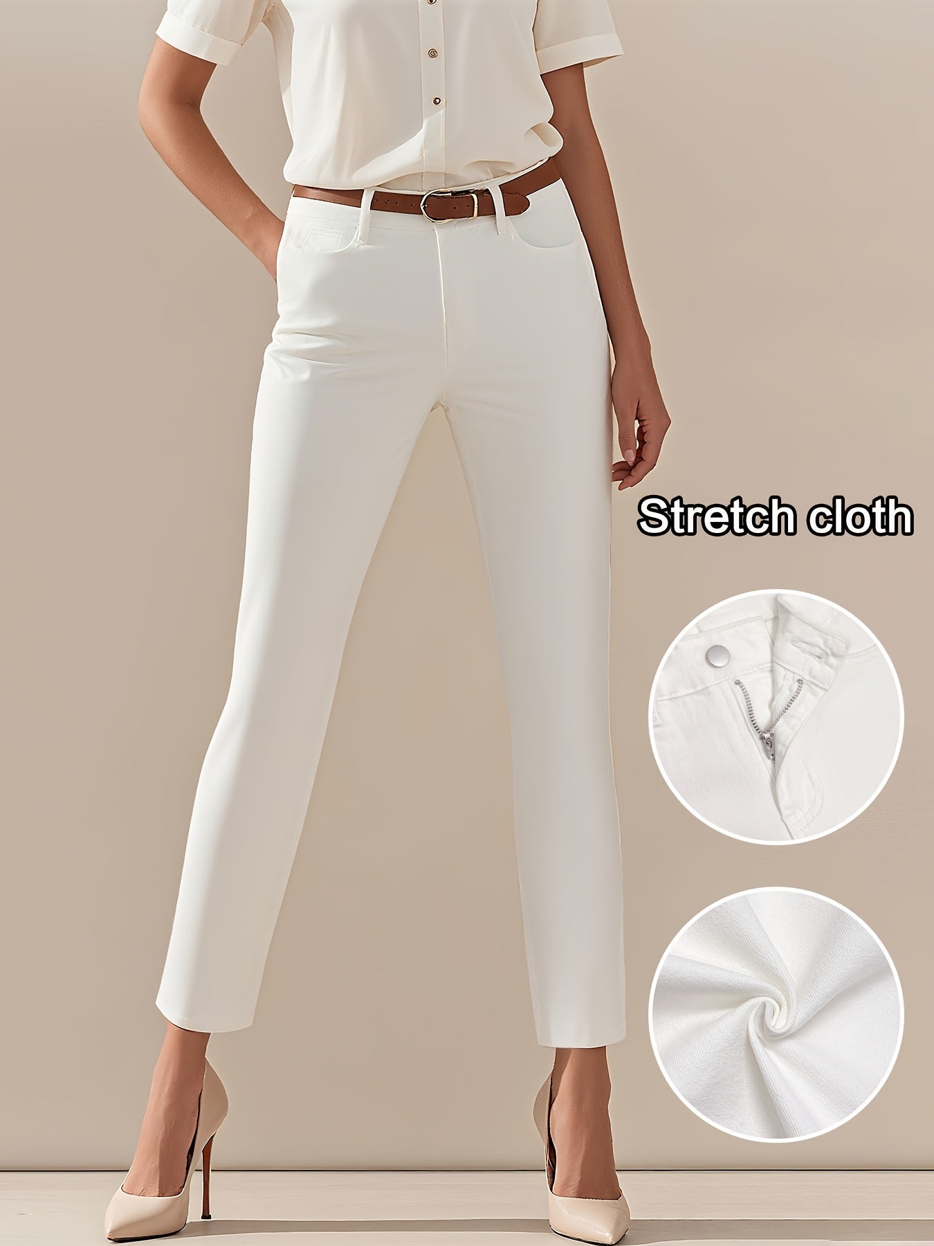 Women's High-Waisted Soft, Versatile Comfort Denim