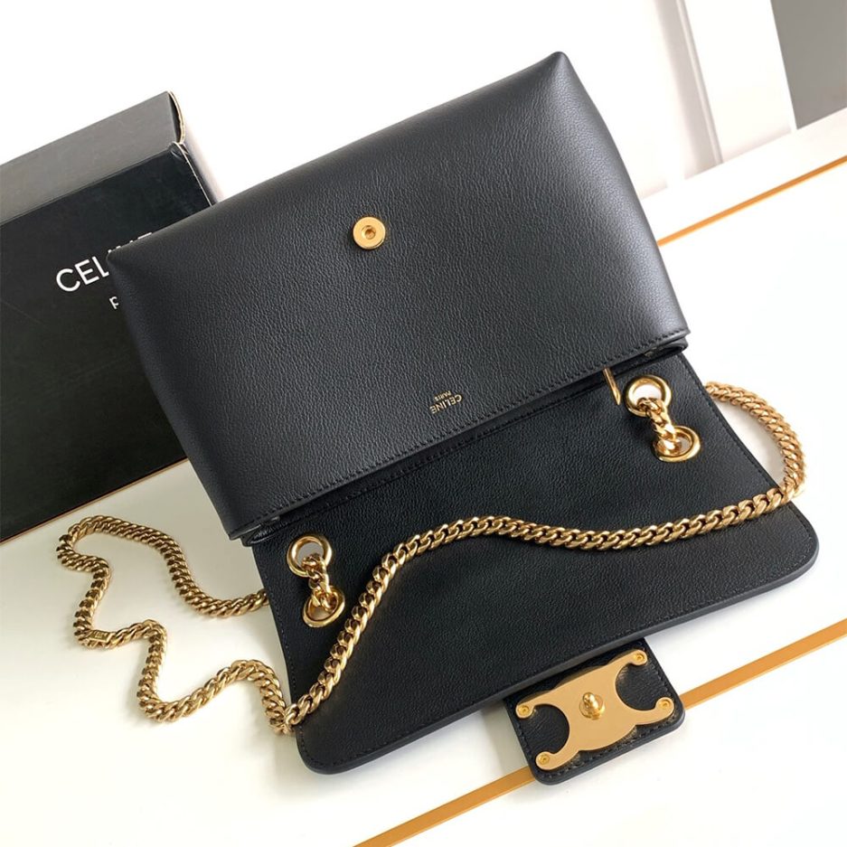 Medium VICTOIRE bag in soft calfskin