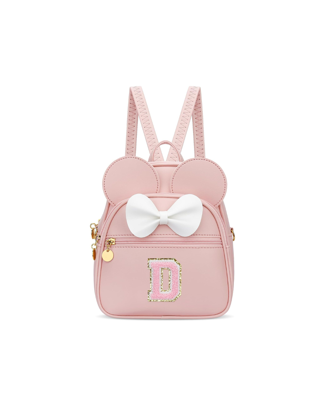 Girls Initial Mini Backpack