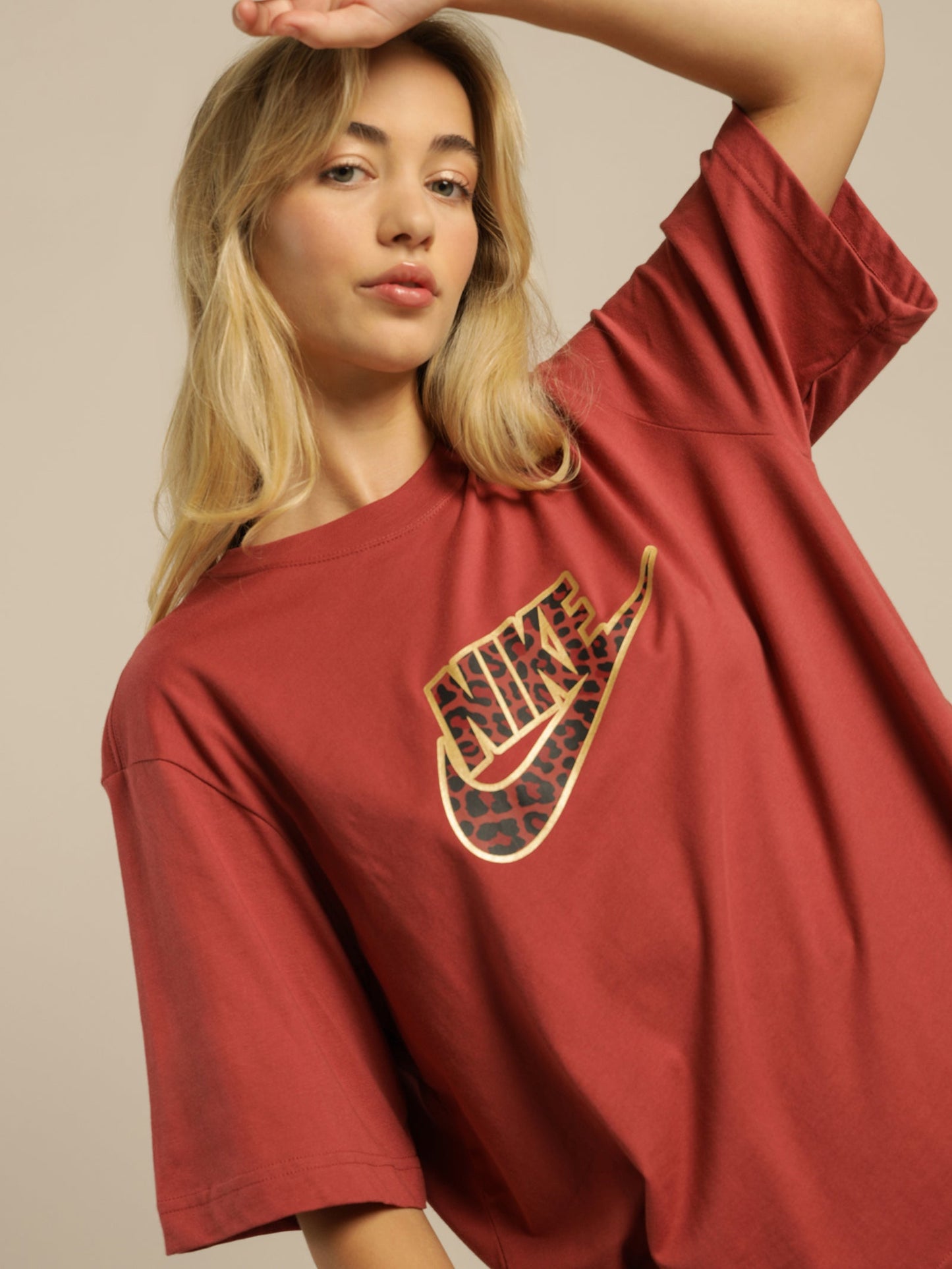 Sportswear T-Shirt Boxy Leopard