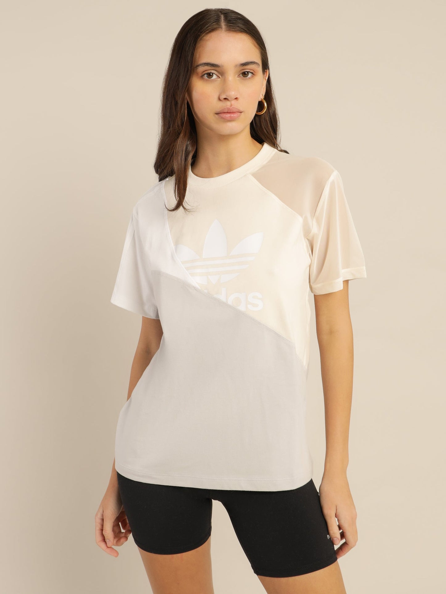 Adidas Split Trefoil T-Shirt