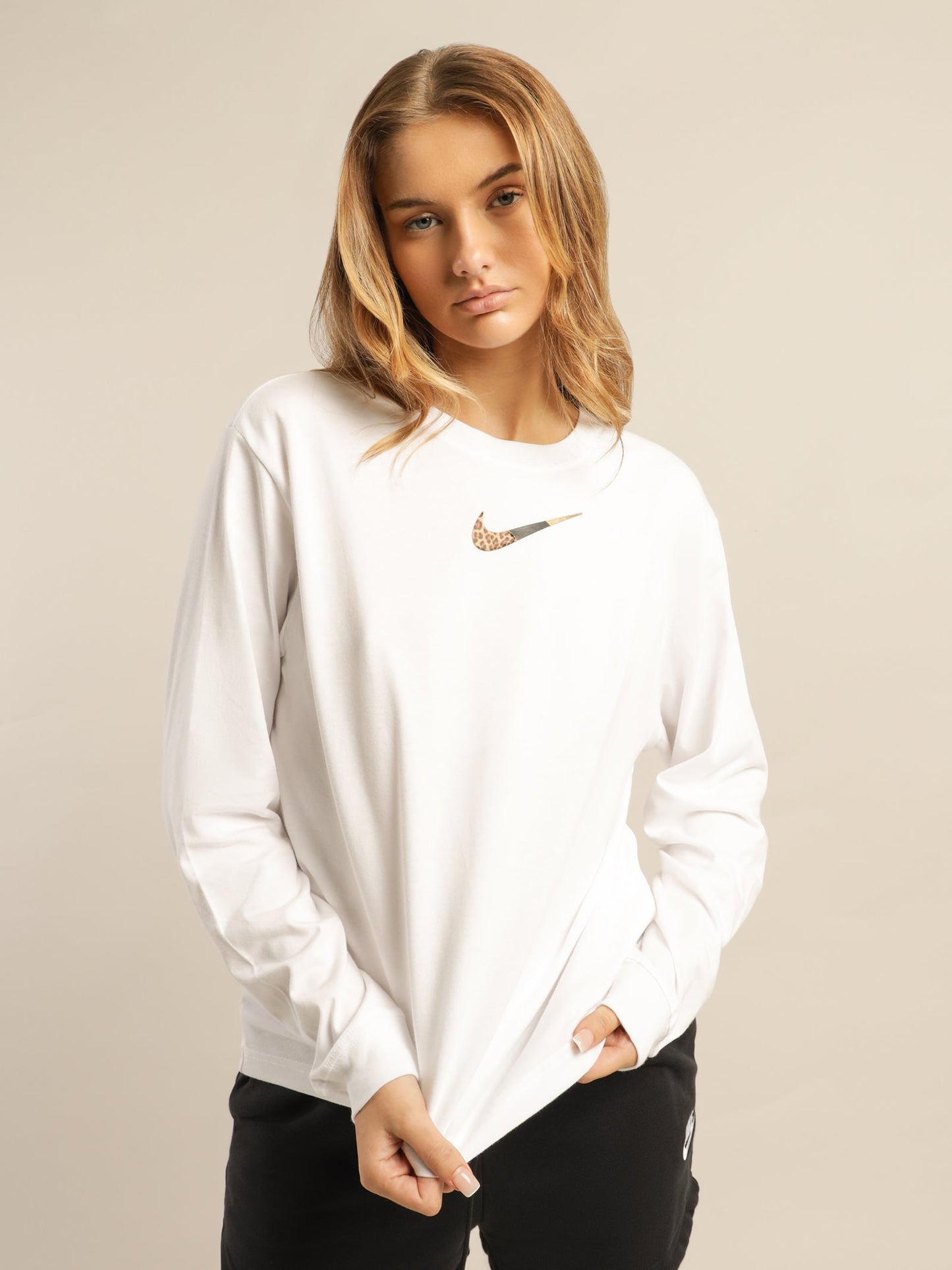 Sportswear Long Sleeve Boxy T-Shirt