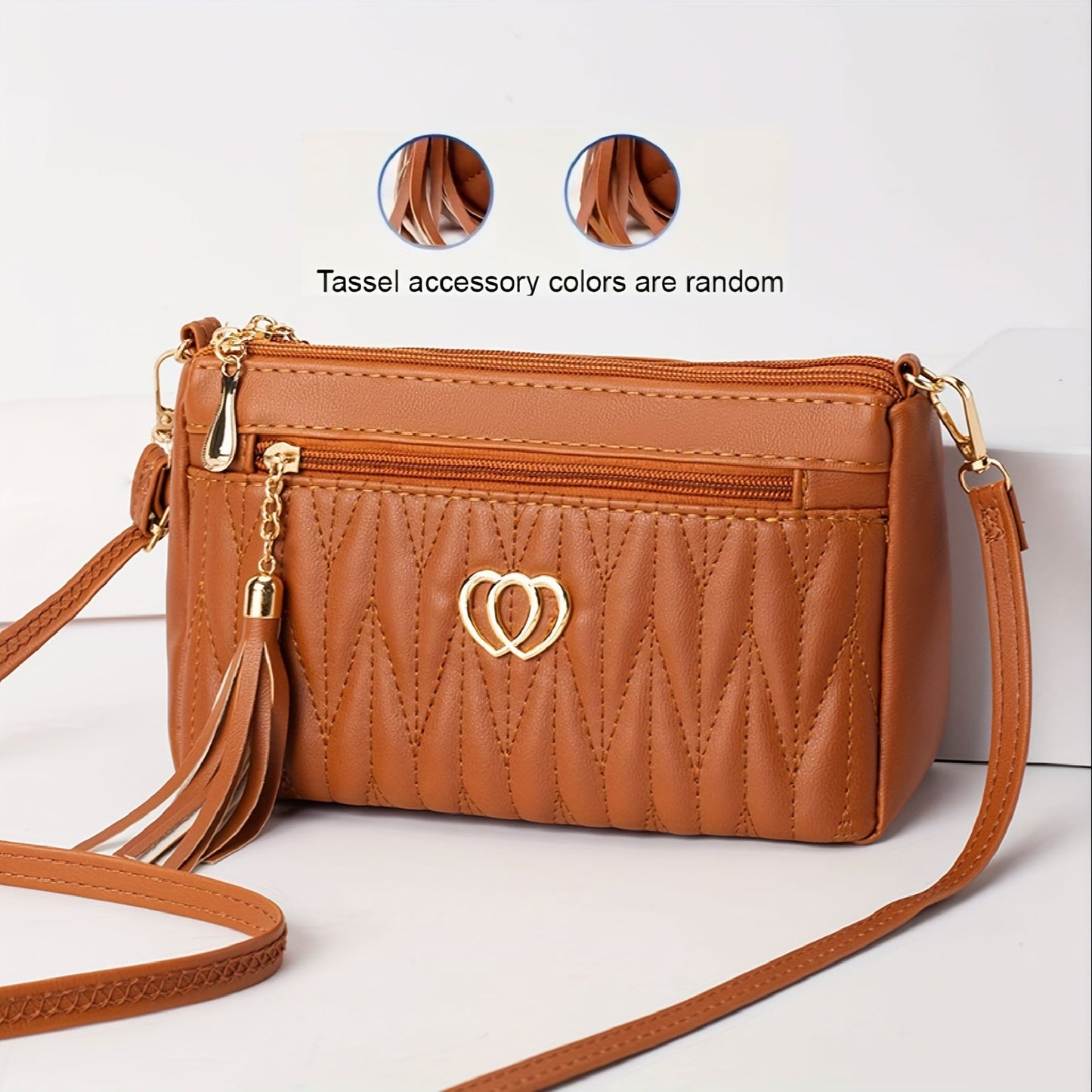 Classic Quilted Crossbody Phone Purse