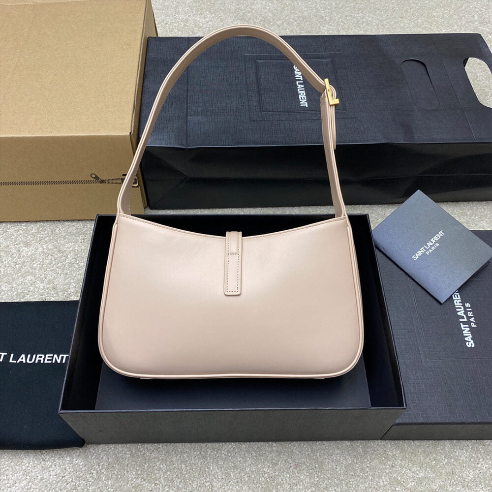 LE 5 A 7 HOBO BAG IN SMOOTH LEATHER
