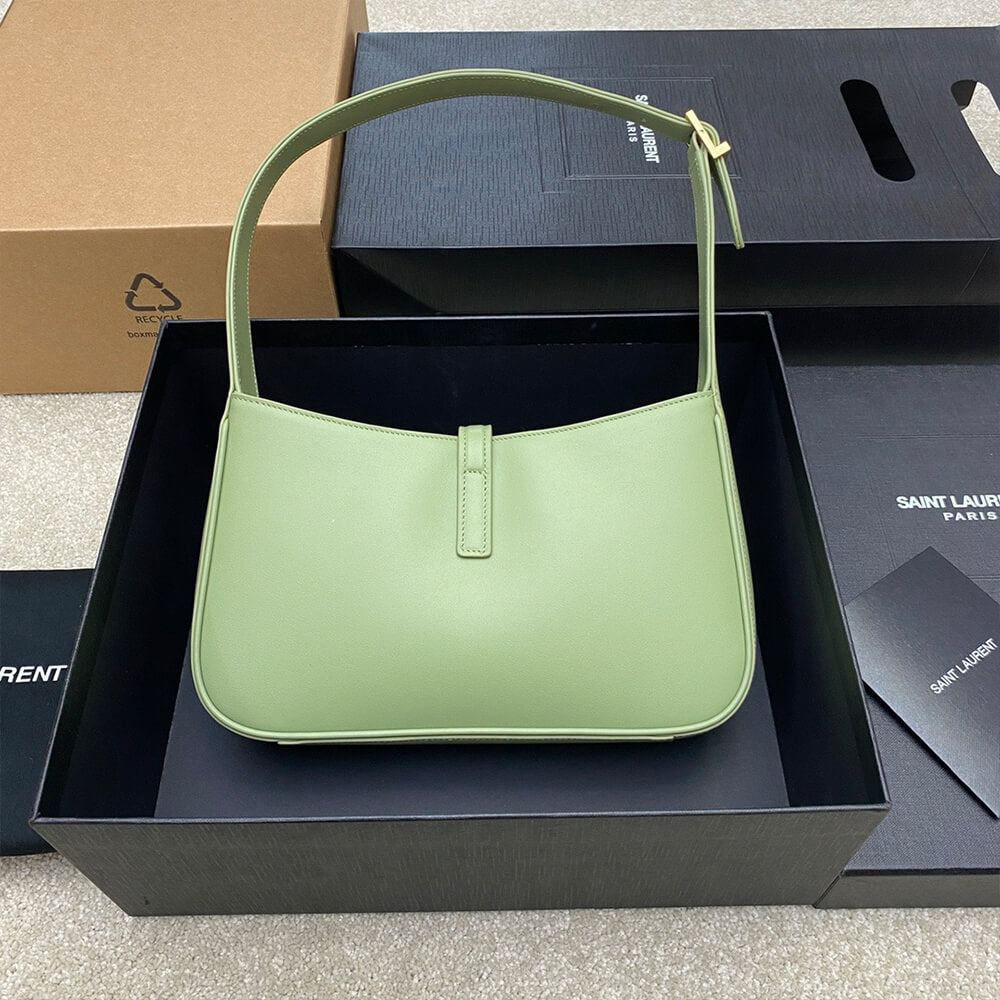 LE 5 A 7 HOBO BAG IN SMOOTH LEATHER