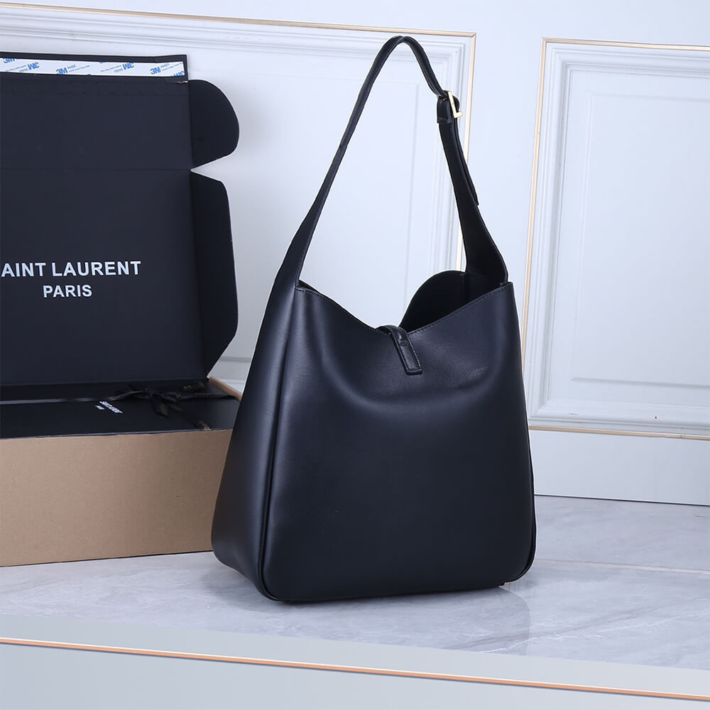 LARGE LE 5 A 7 SUPPLE IN SMOOTH LEATHER