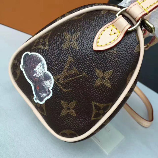 M62208 Nano Speedy Crossbody Bag Monogram Canvas