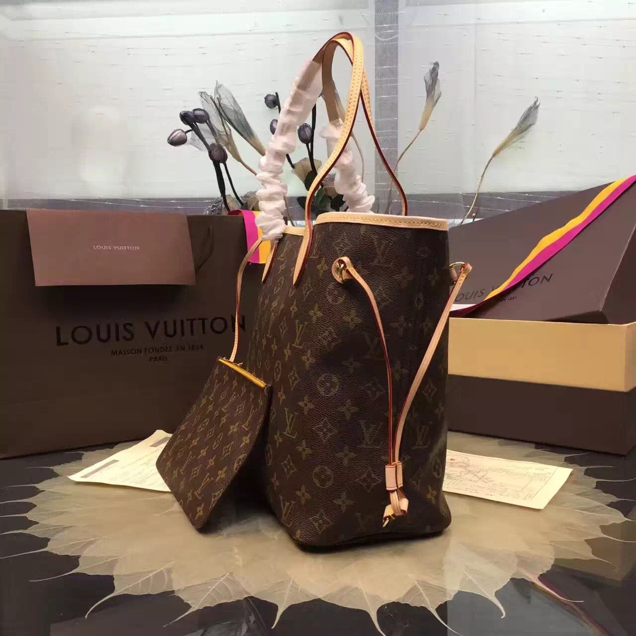 Neverfull MM Bag Monogram Canvas M40997