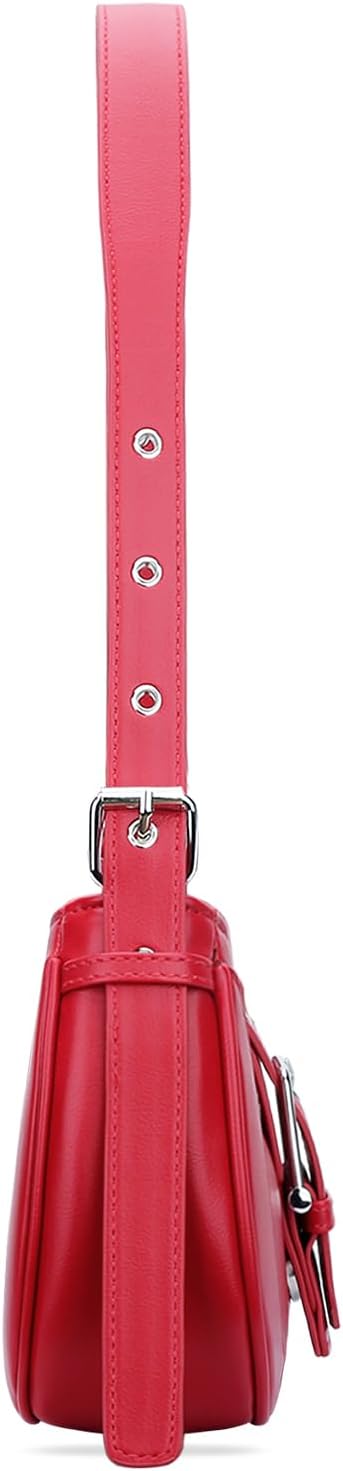 Retro Crescent Hobo Shoulder Bag