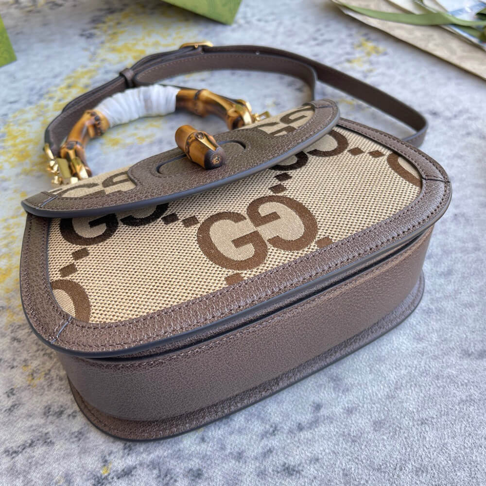 BAMBOO 1947 JUMBO SMALL TOP HANDLE BAG