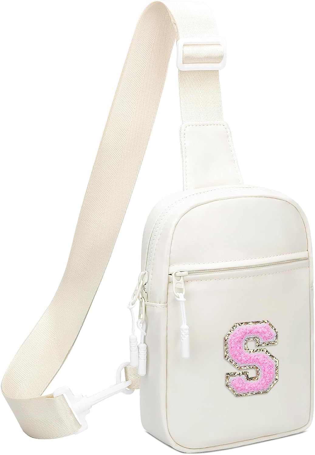 Girls Initial Sling Crossbody Bag