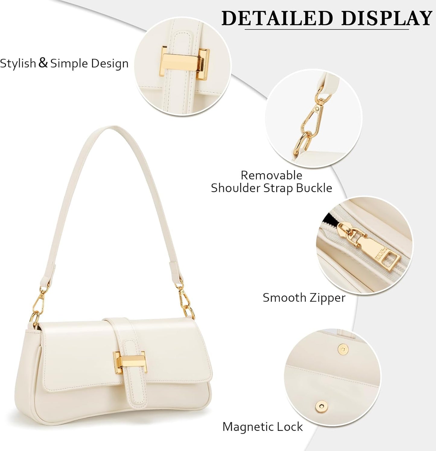 Retro Small Hobo Handbag