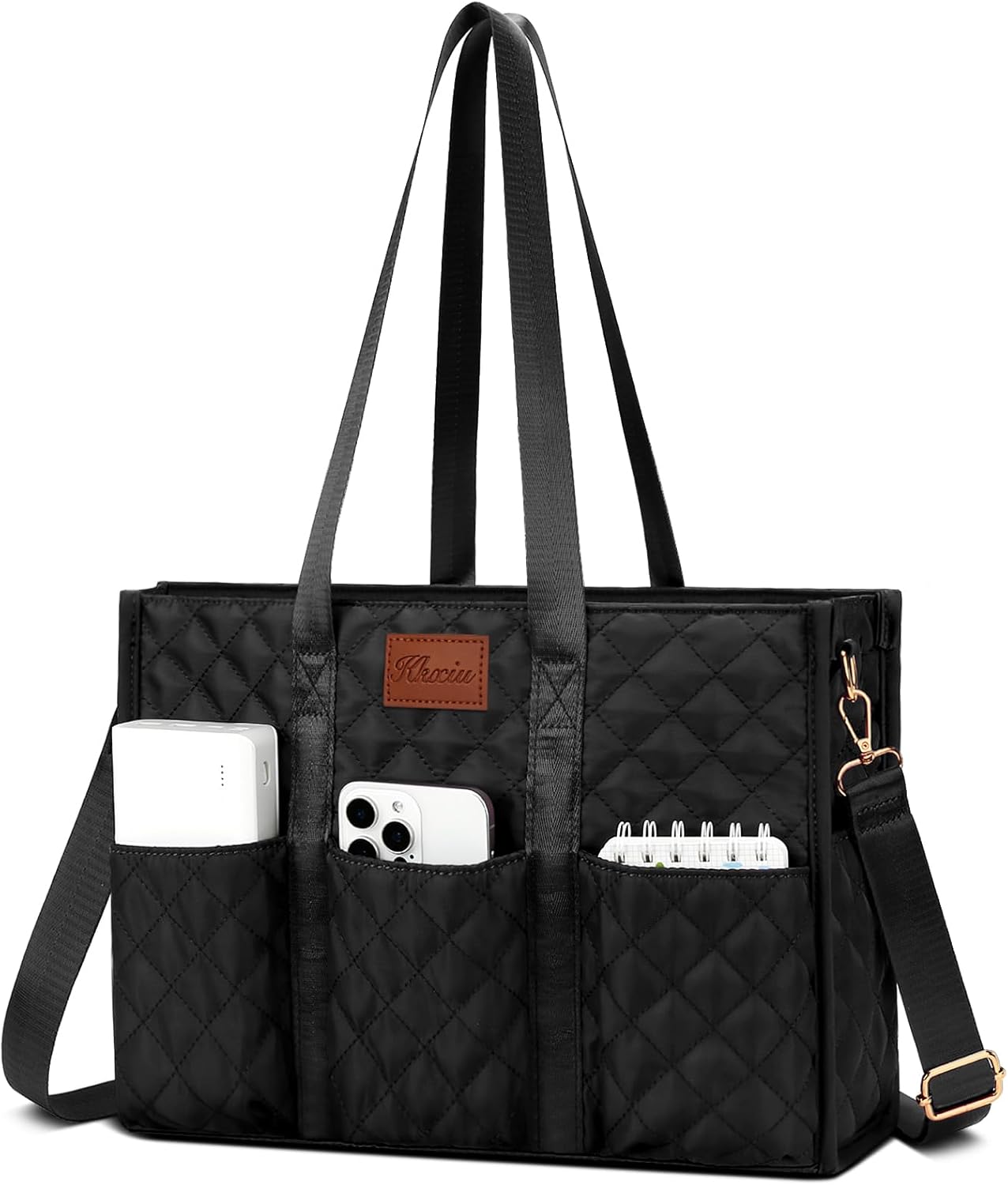 Large Water-Resistant Tote Bag