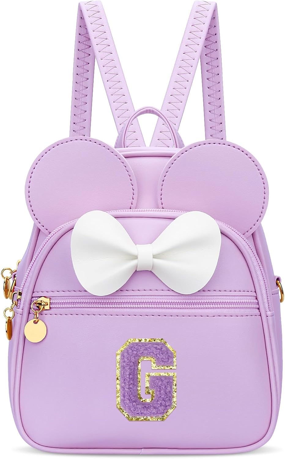 Girls Initial Mini Backpack
