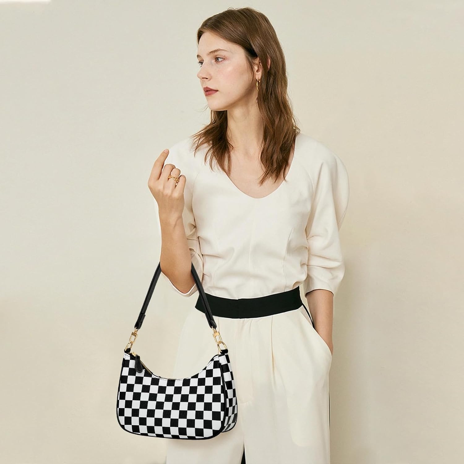 Retro Underarm Hobo Purse