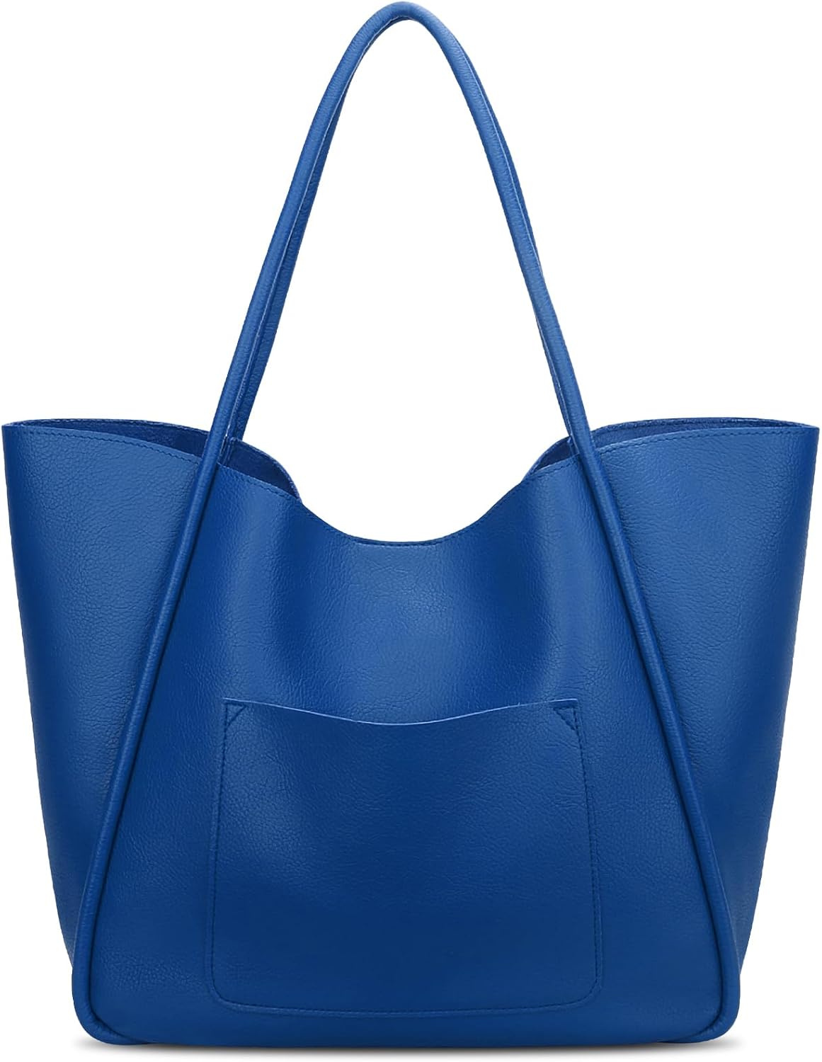 Large Vegan Leather Tote Bag