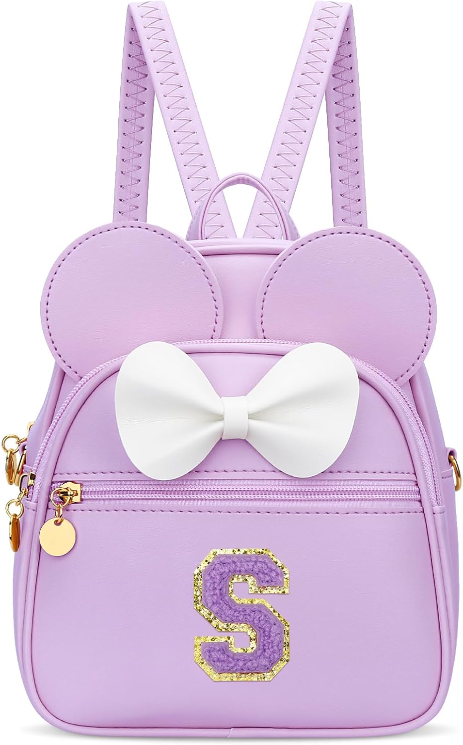 Girls Initial Mini Backpack