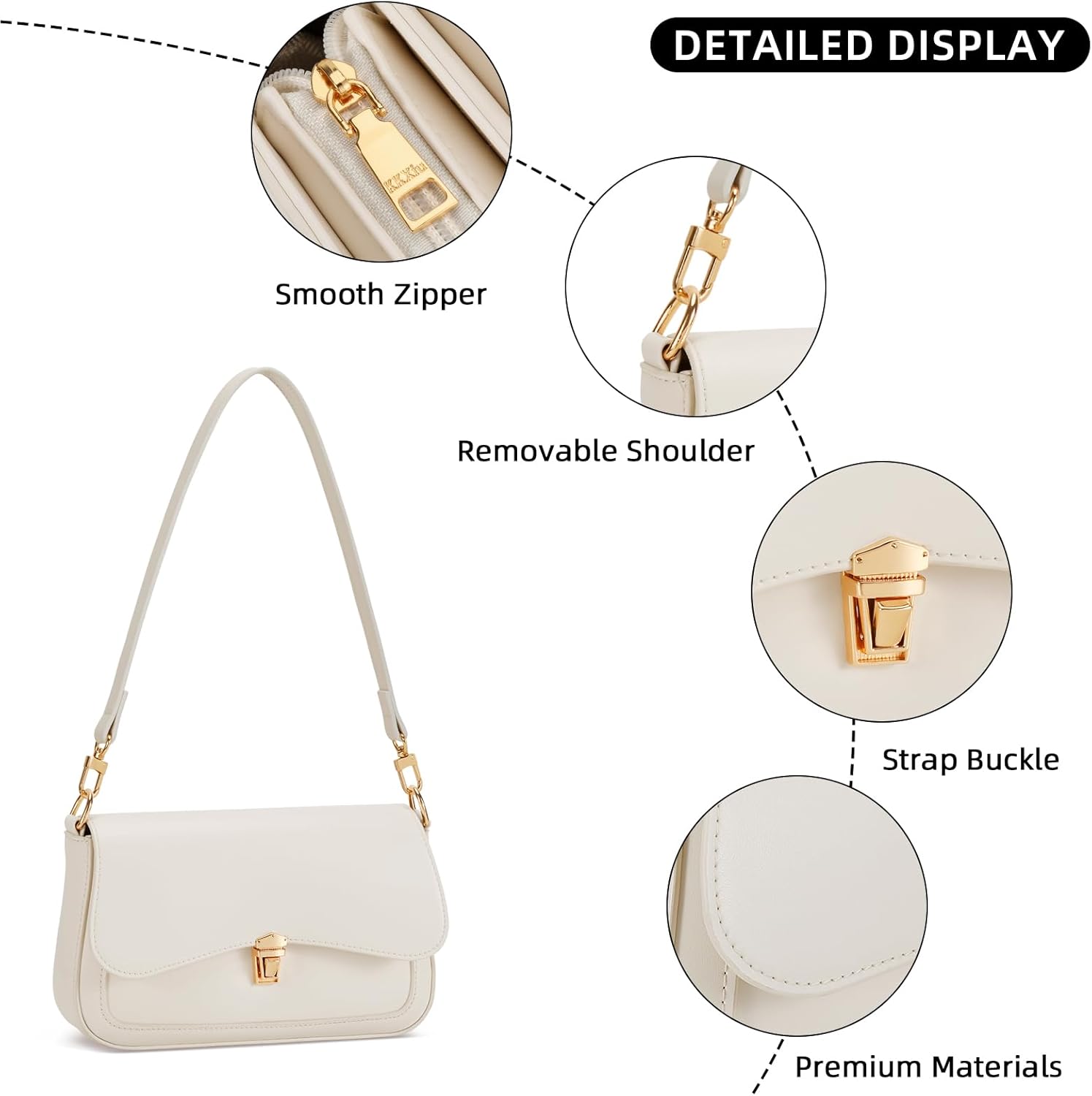 Mini Shoulder & Clutch Purse
