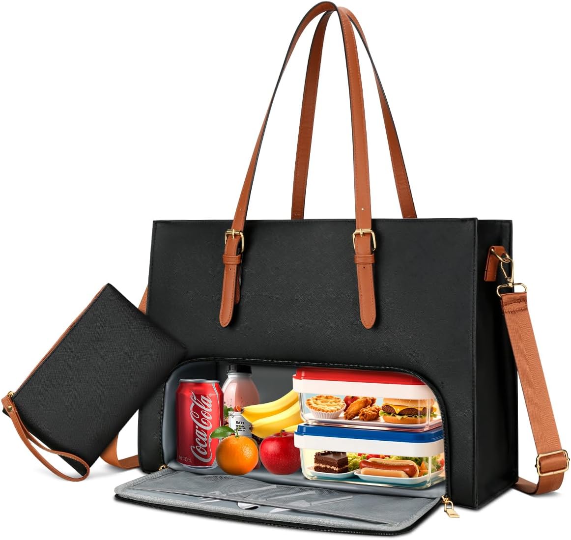 Laptop & Lunch Work Tote Bag