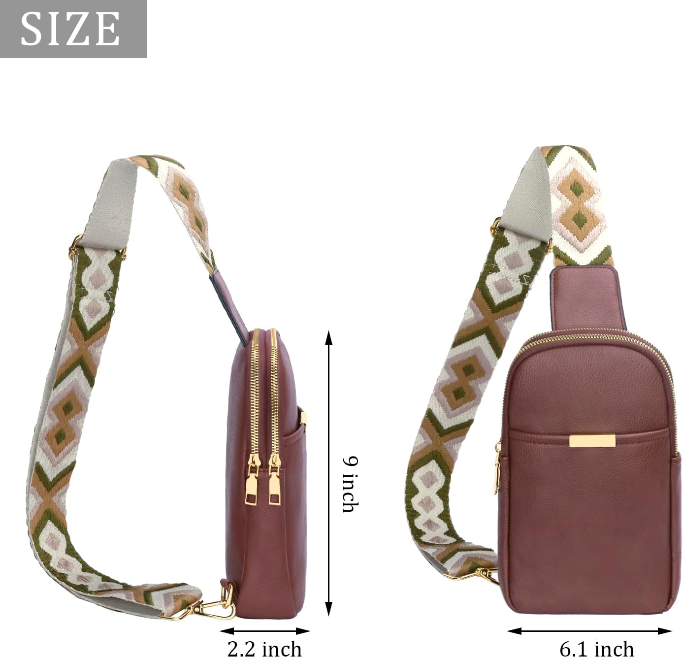 Small Crossbody Sling Bag