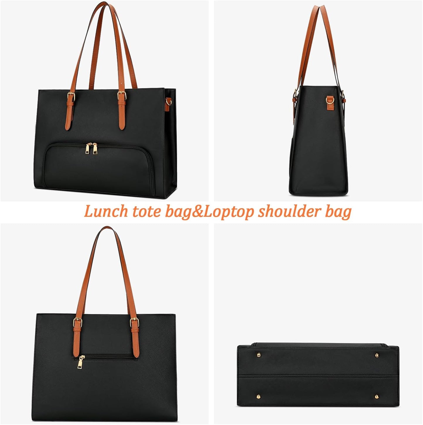 Laptop & Lunch Work Tote Bag
