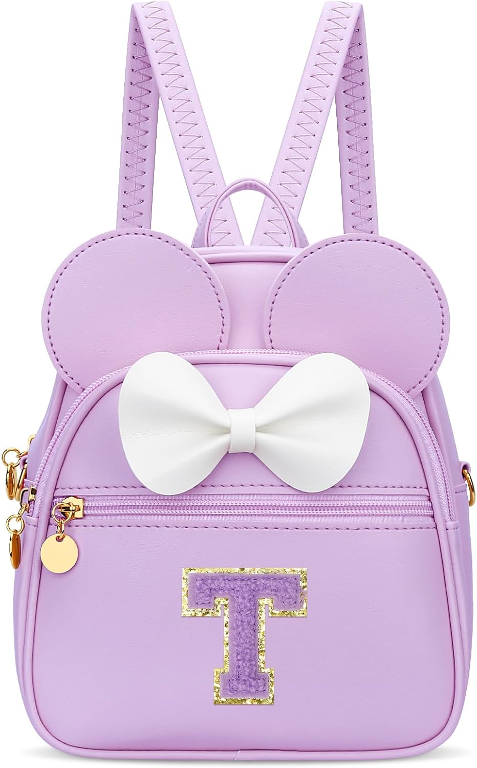 Girls Initial Mini Backpack