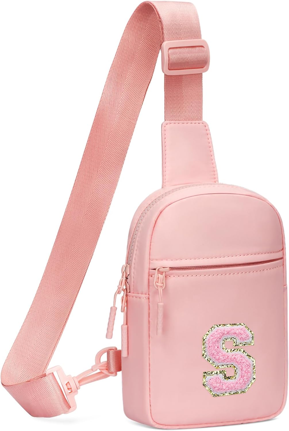 Girls Initial Sling Crossbody Bag