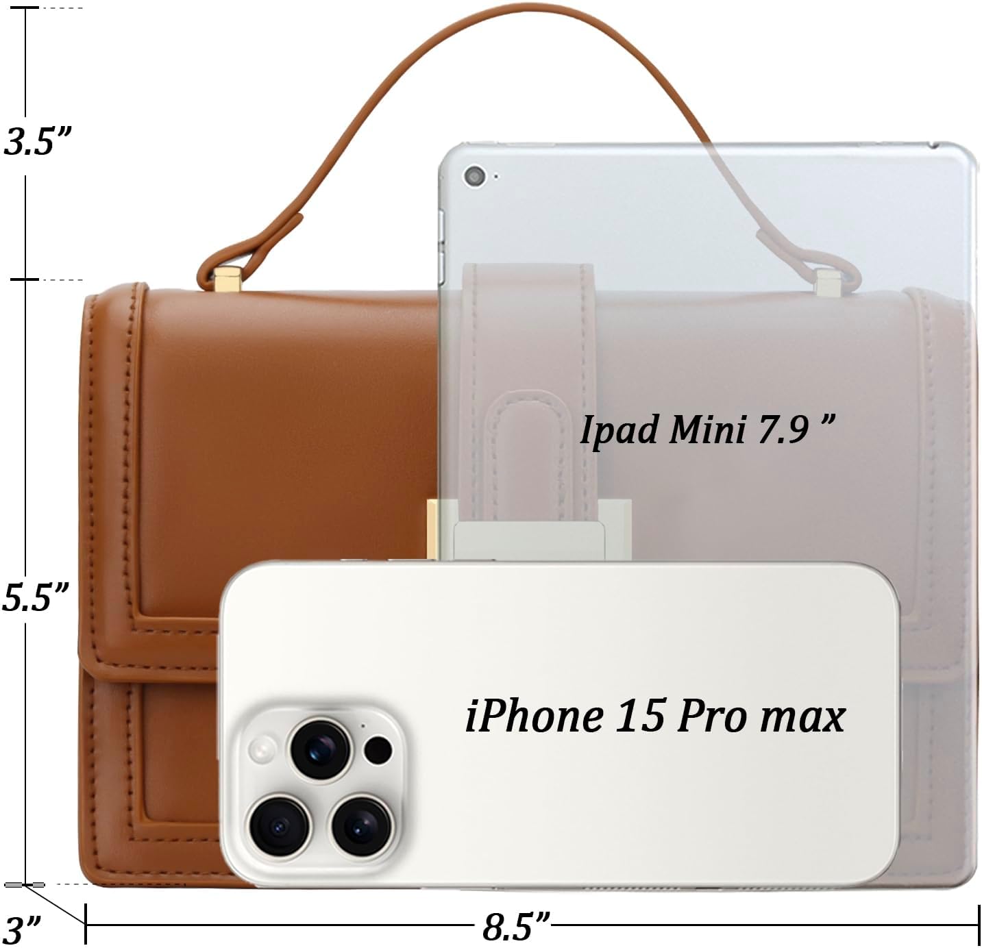 Top Handle Crossbody Handbag