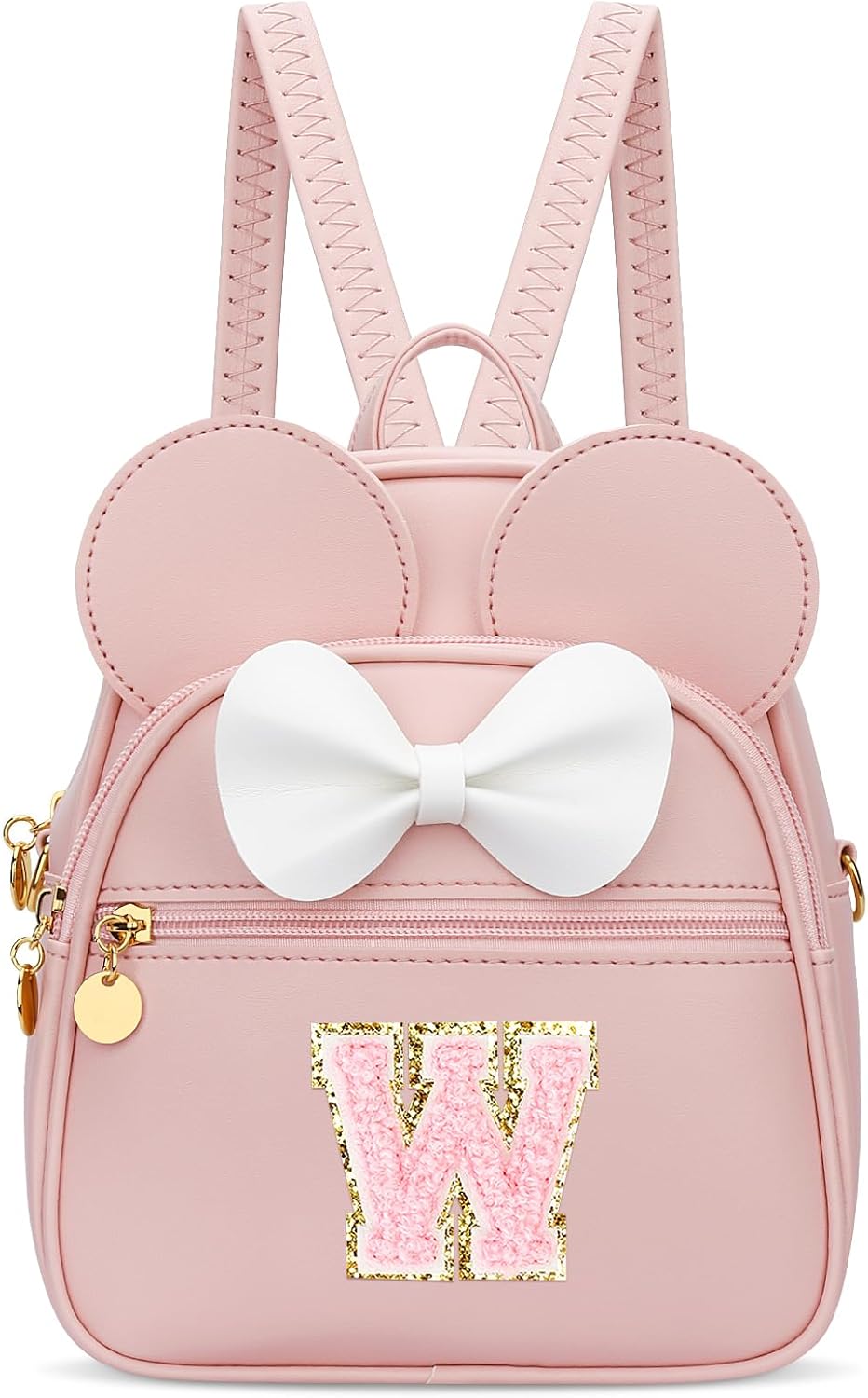 Girls Initial Mini Backpack