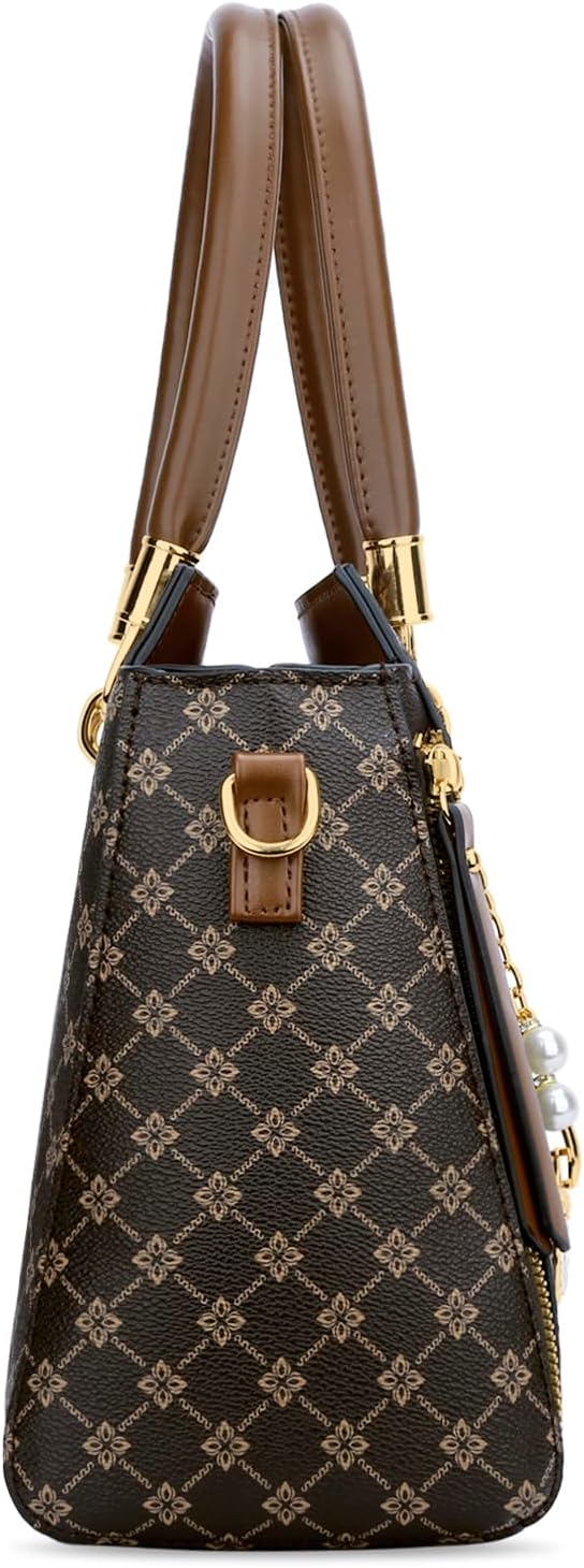 Vegan Leather Satchel Handbag