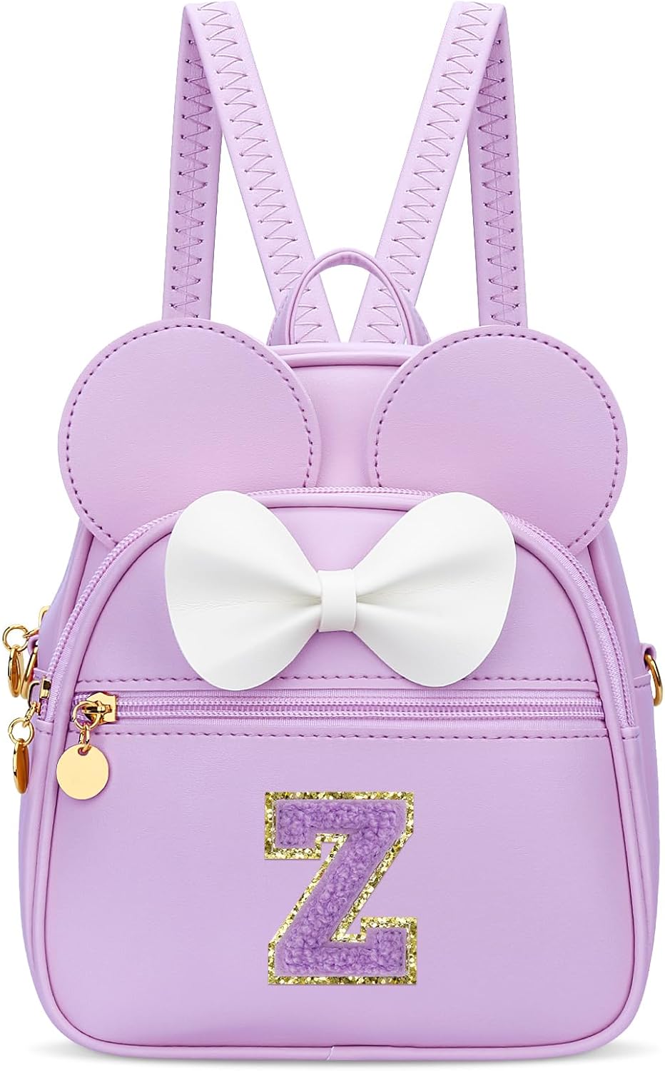 Girls Initial Mini Backpack