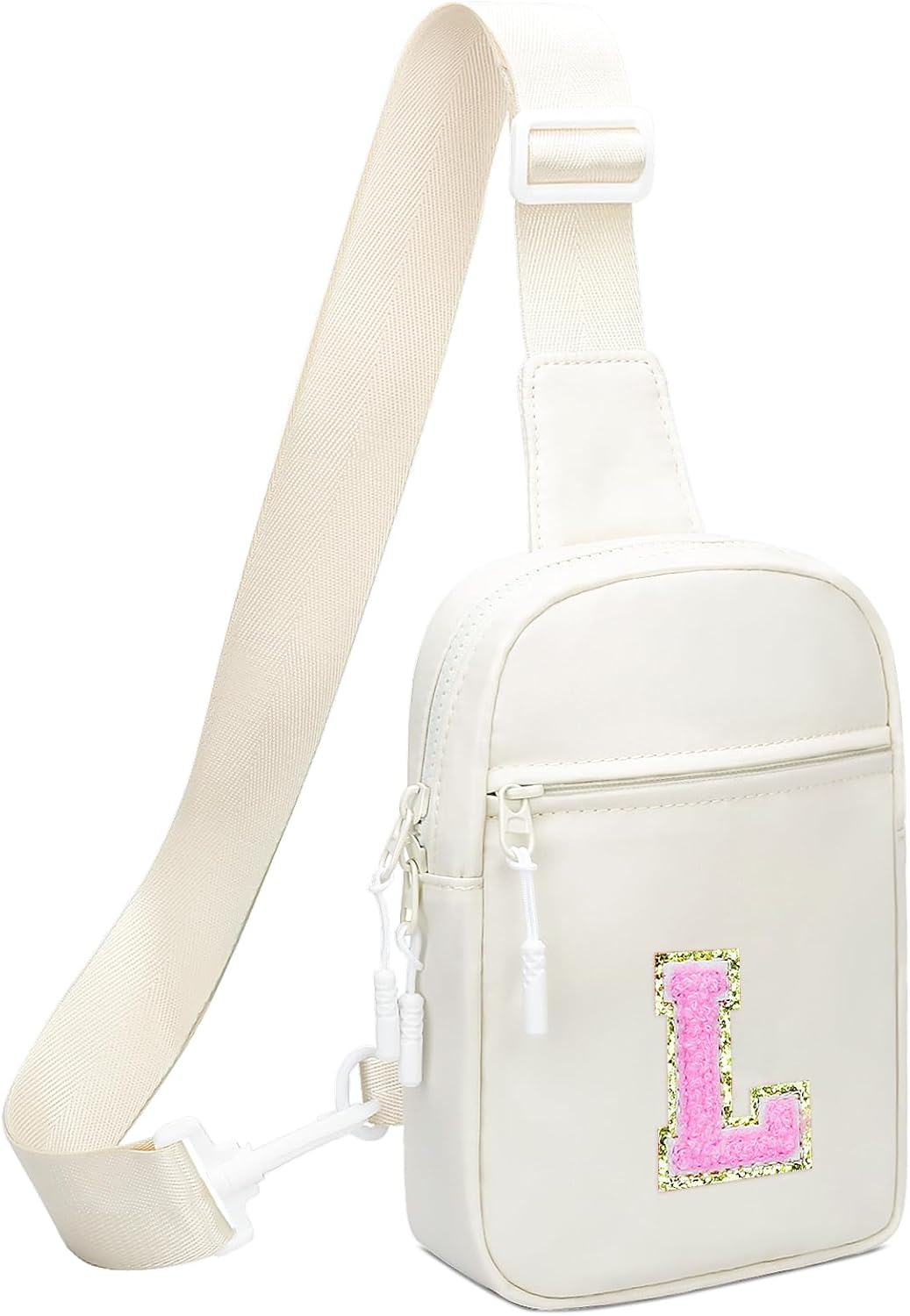 Girls Initial Sling Crossbody Bag