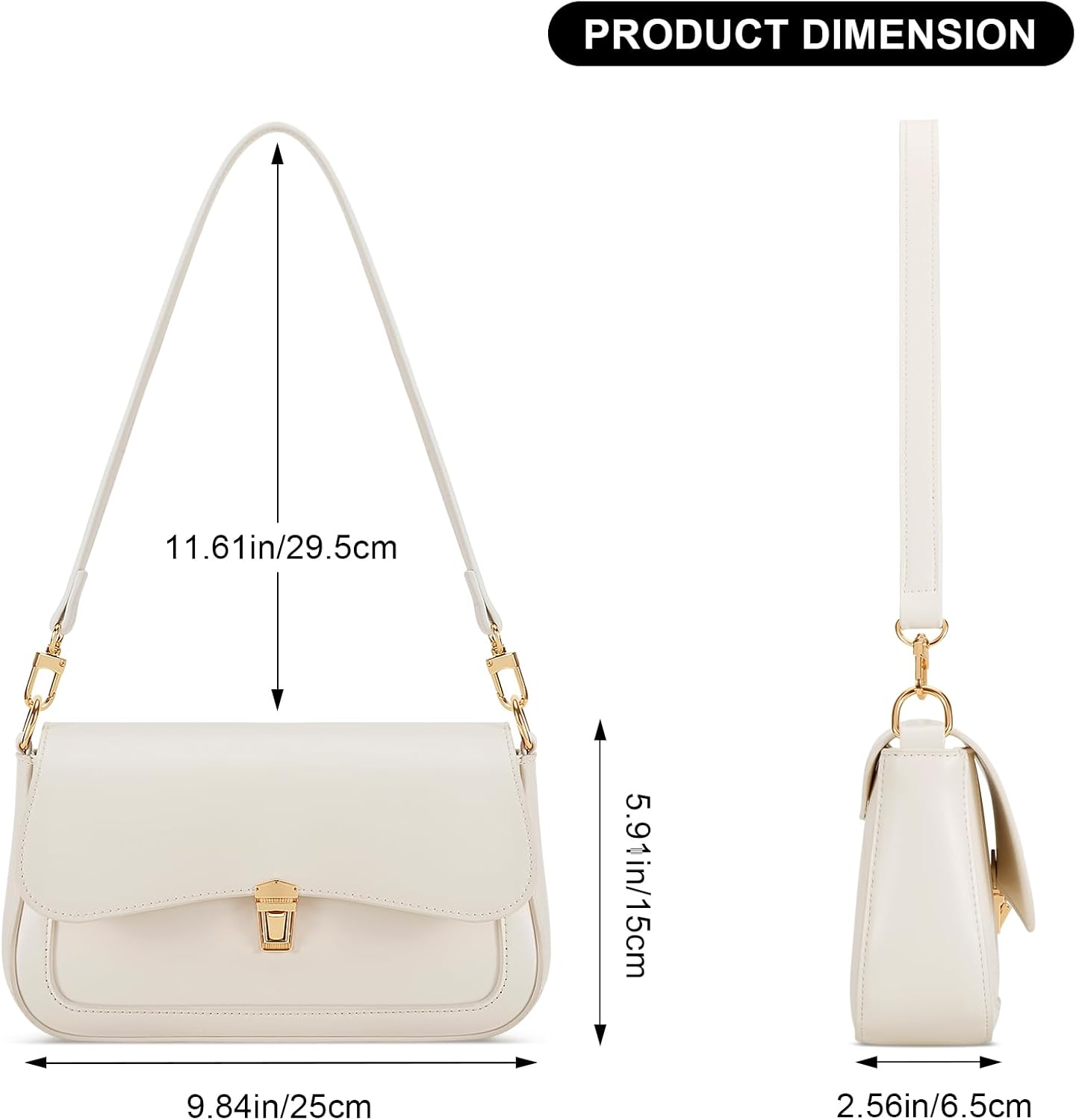 Mini Shoulder & Clutch Purse