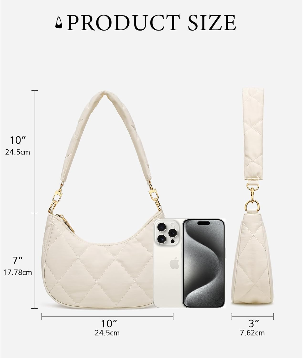 Retro Underarm Hobo Purse