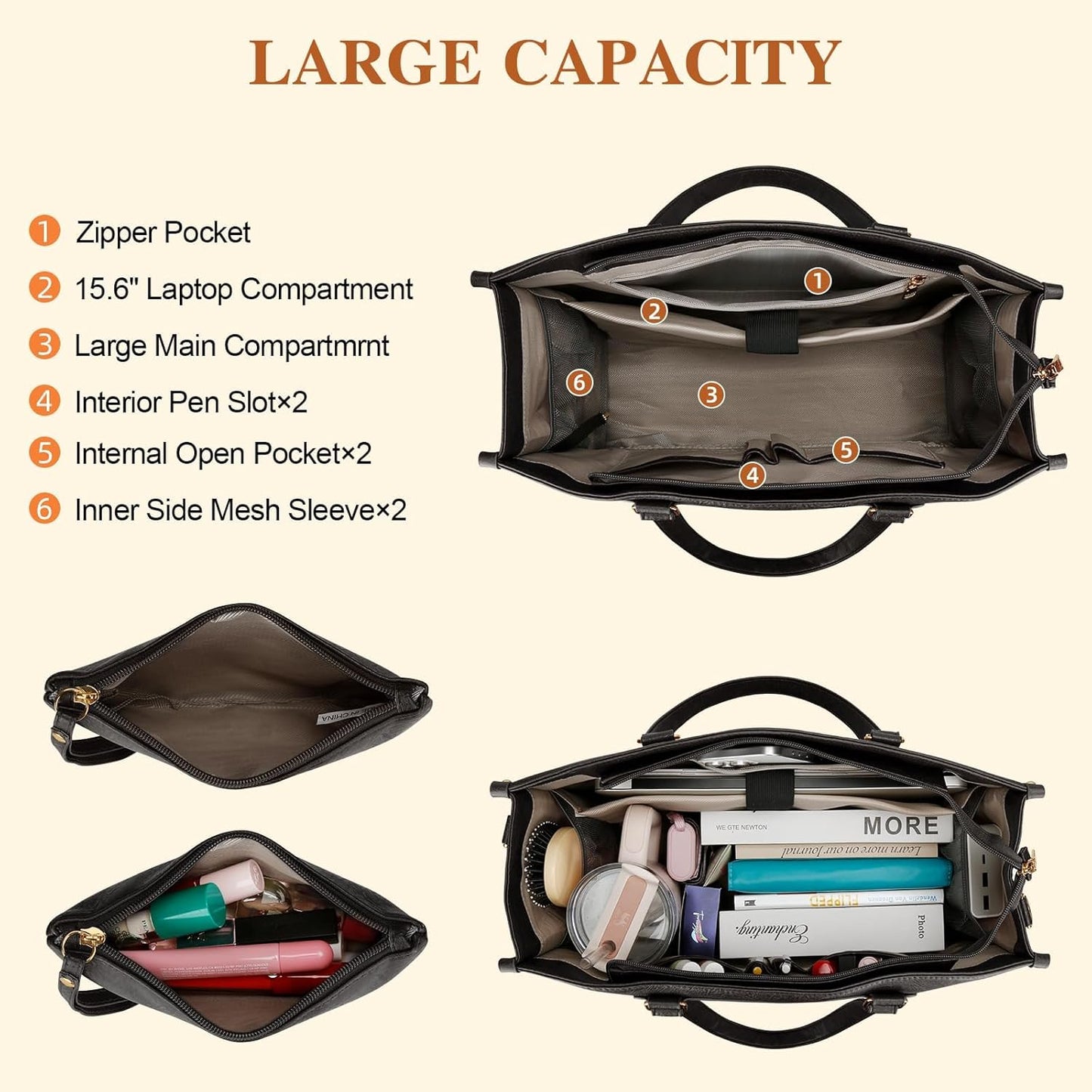 Laptop & Lunch Tote Bag