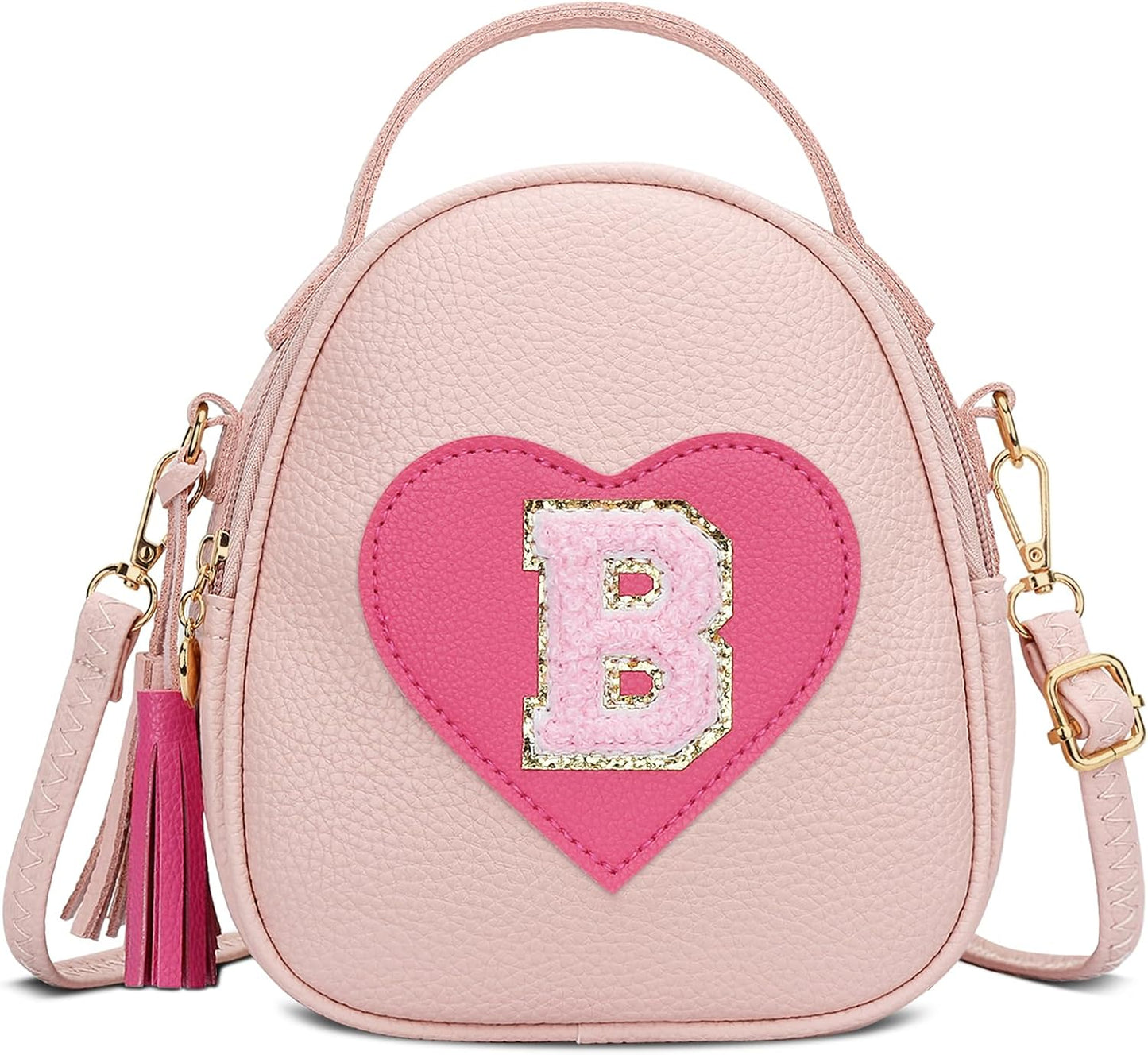 Girls Heart Crossbody Bag (Small)