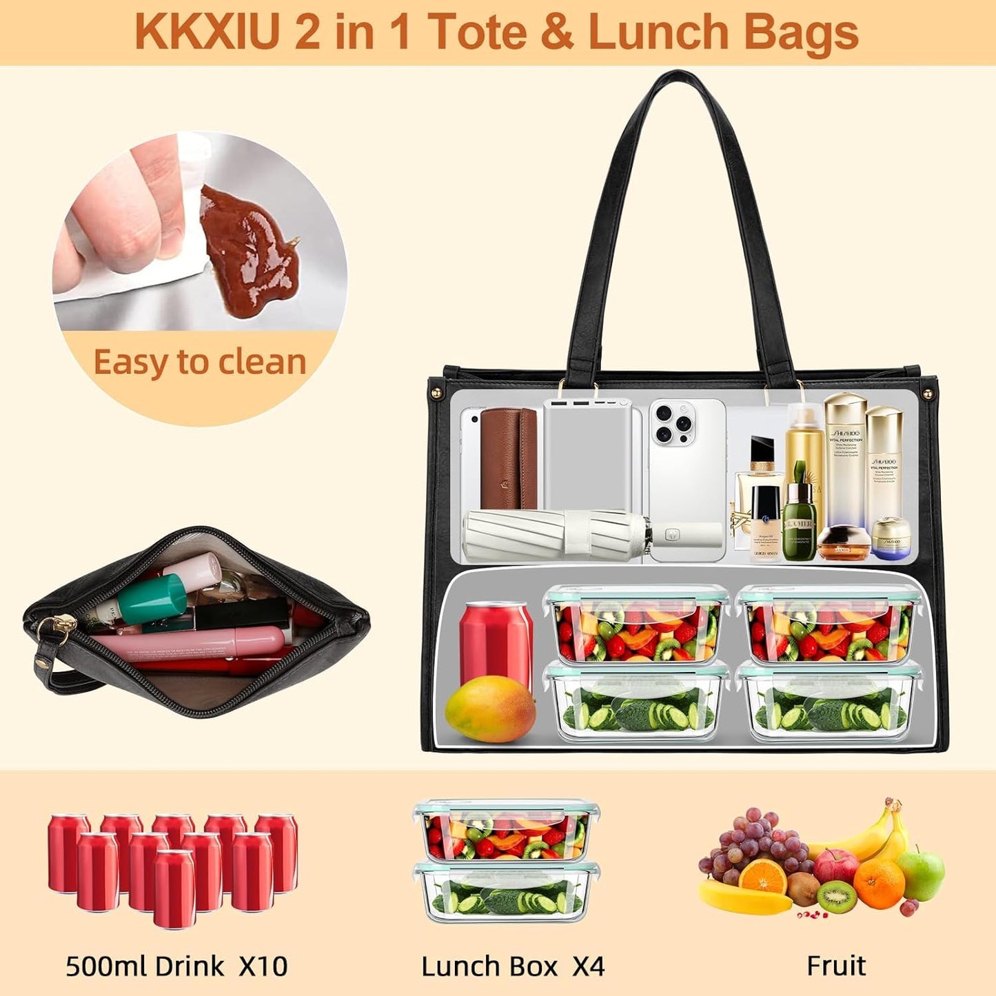 Laptop & Lunch Tote Bag