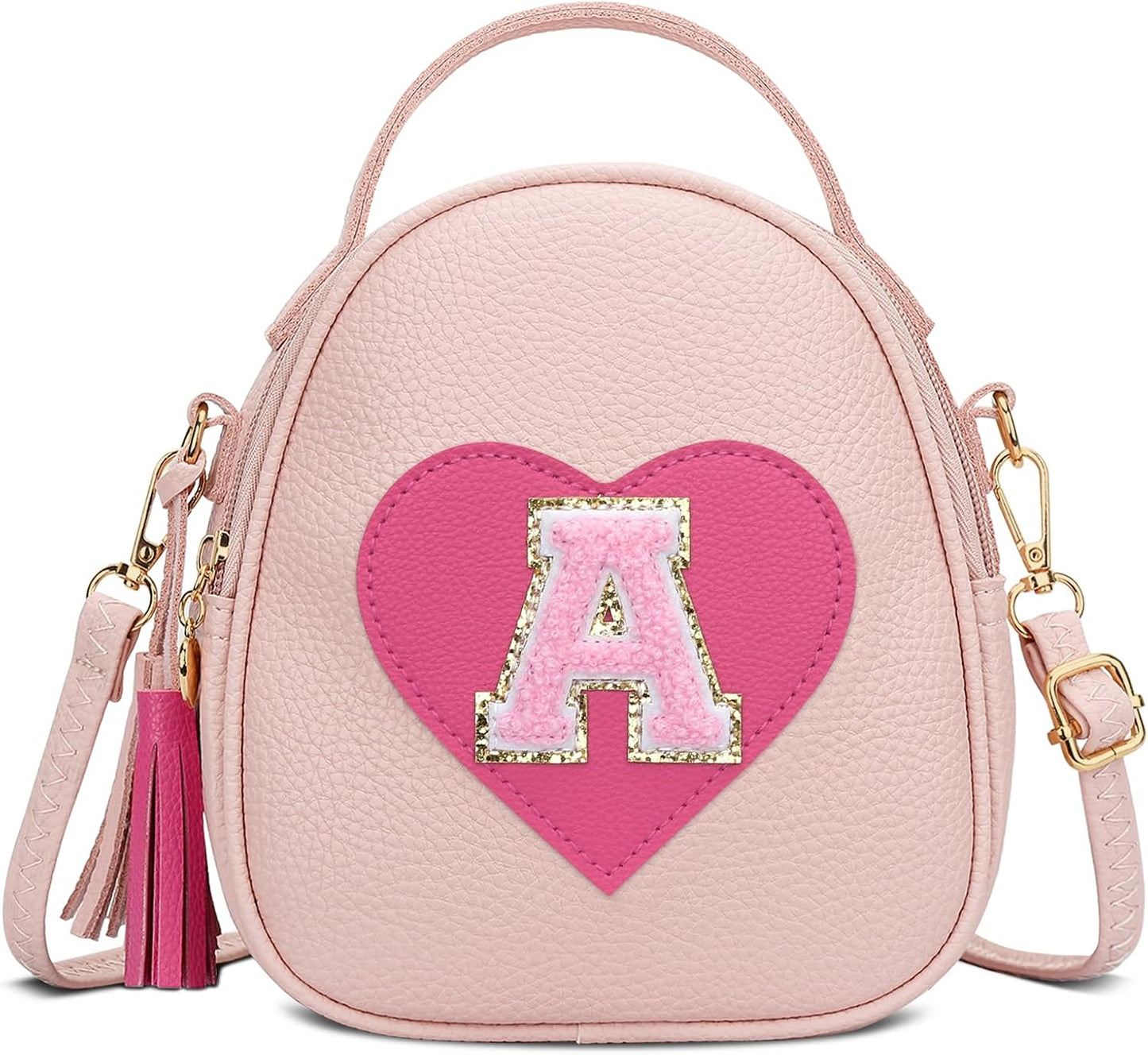 Girls Heart Crossbody Bag (Small)