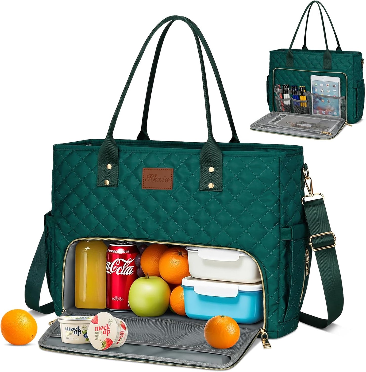 Laptop Tote with Lunch Pocket