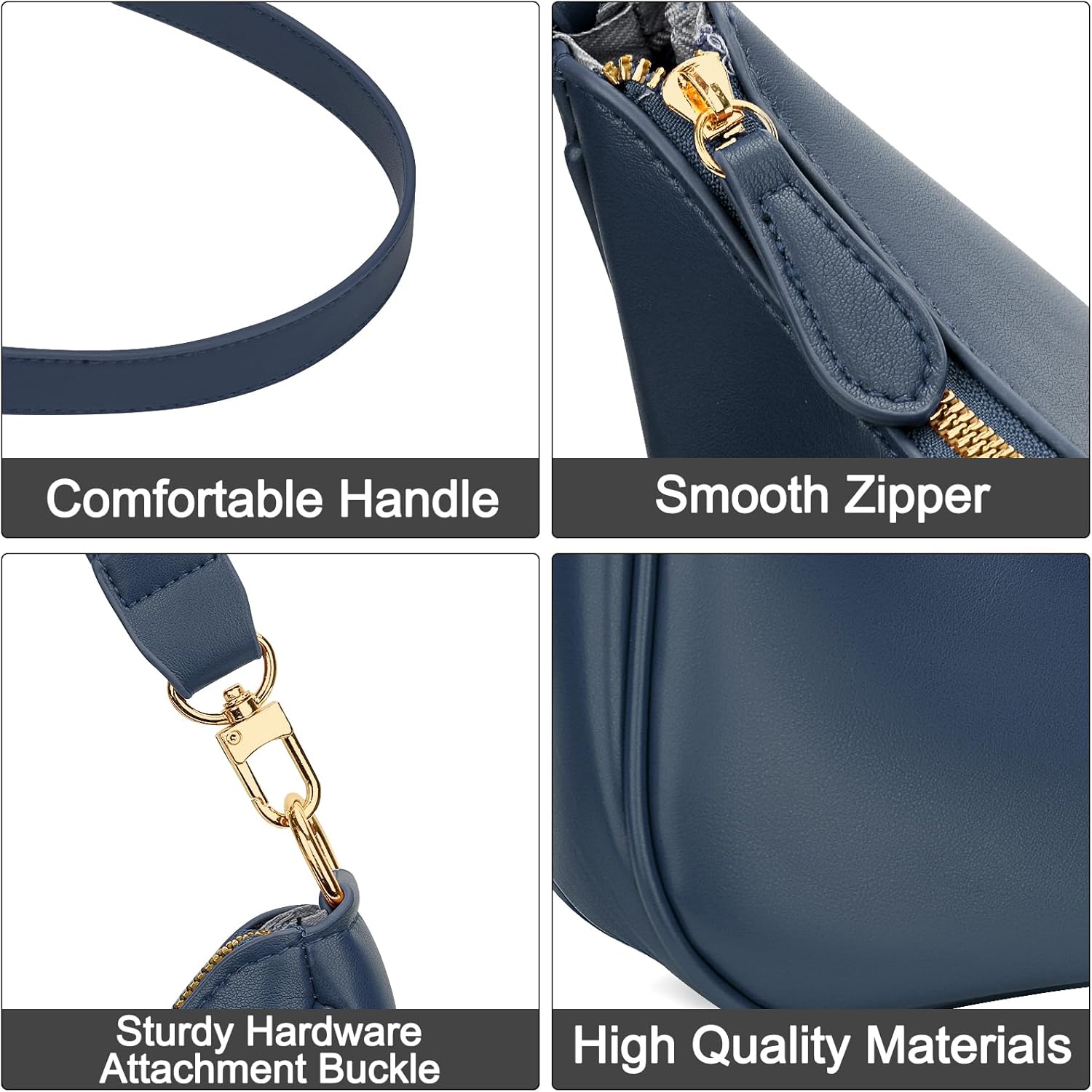Retro Underarm Hobo Purse