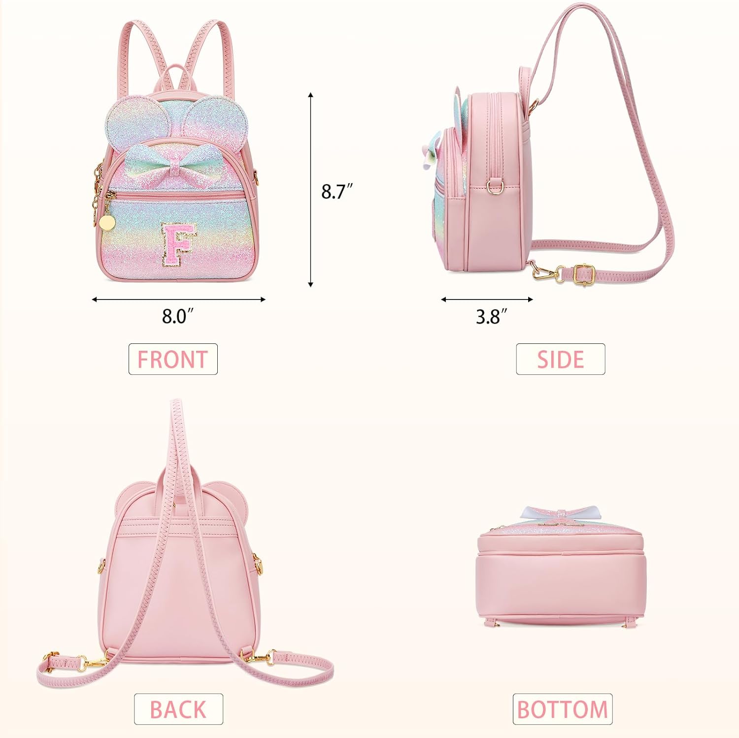 Initial Mini Backpack