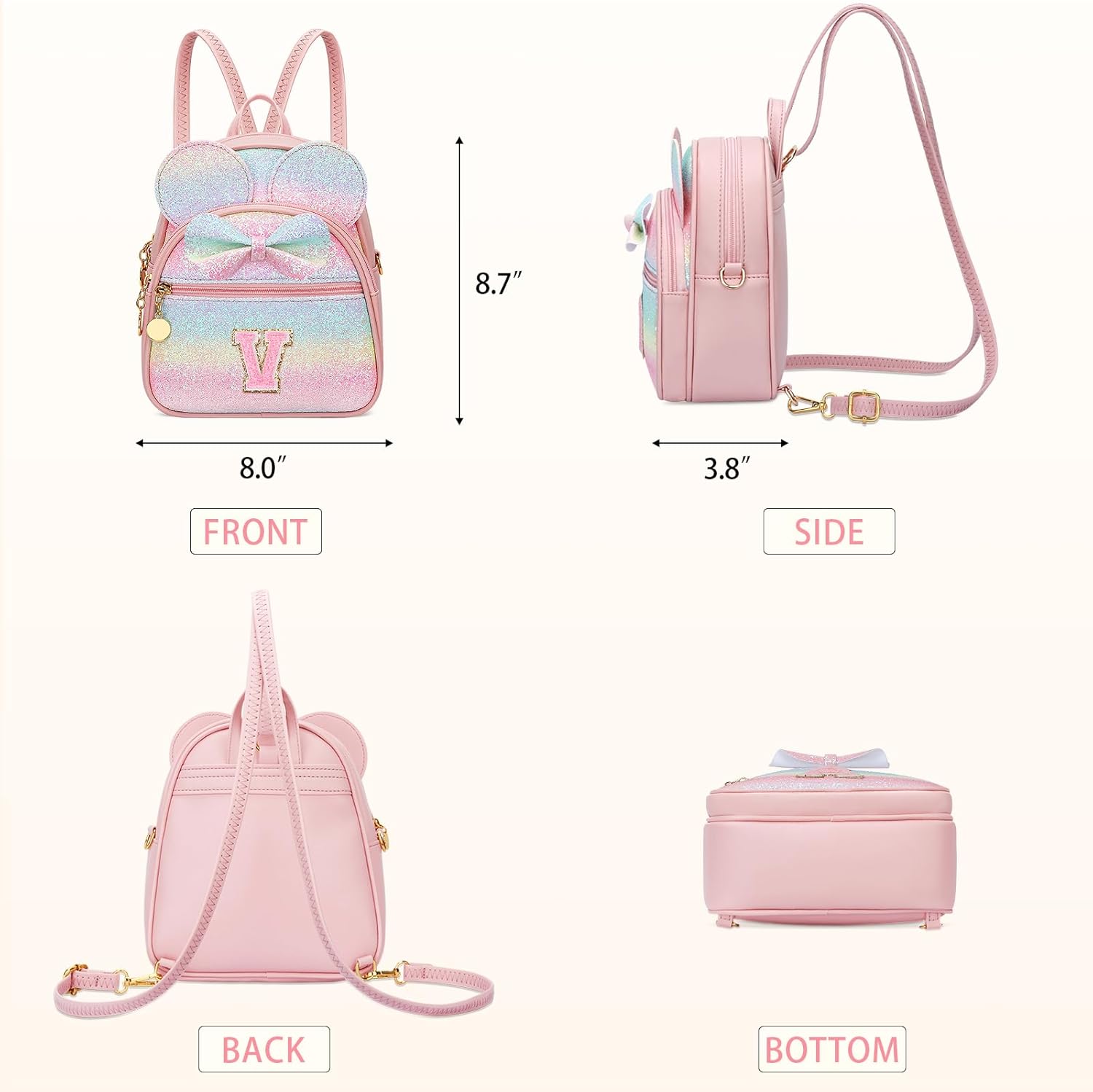 Initial Mini Backpack
