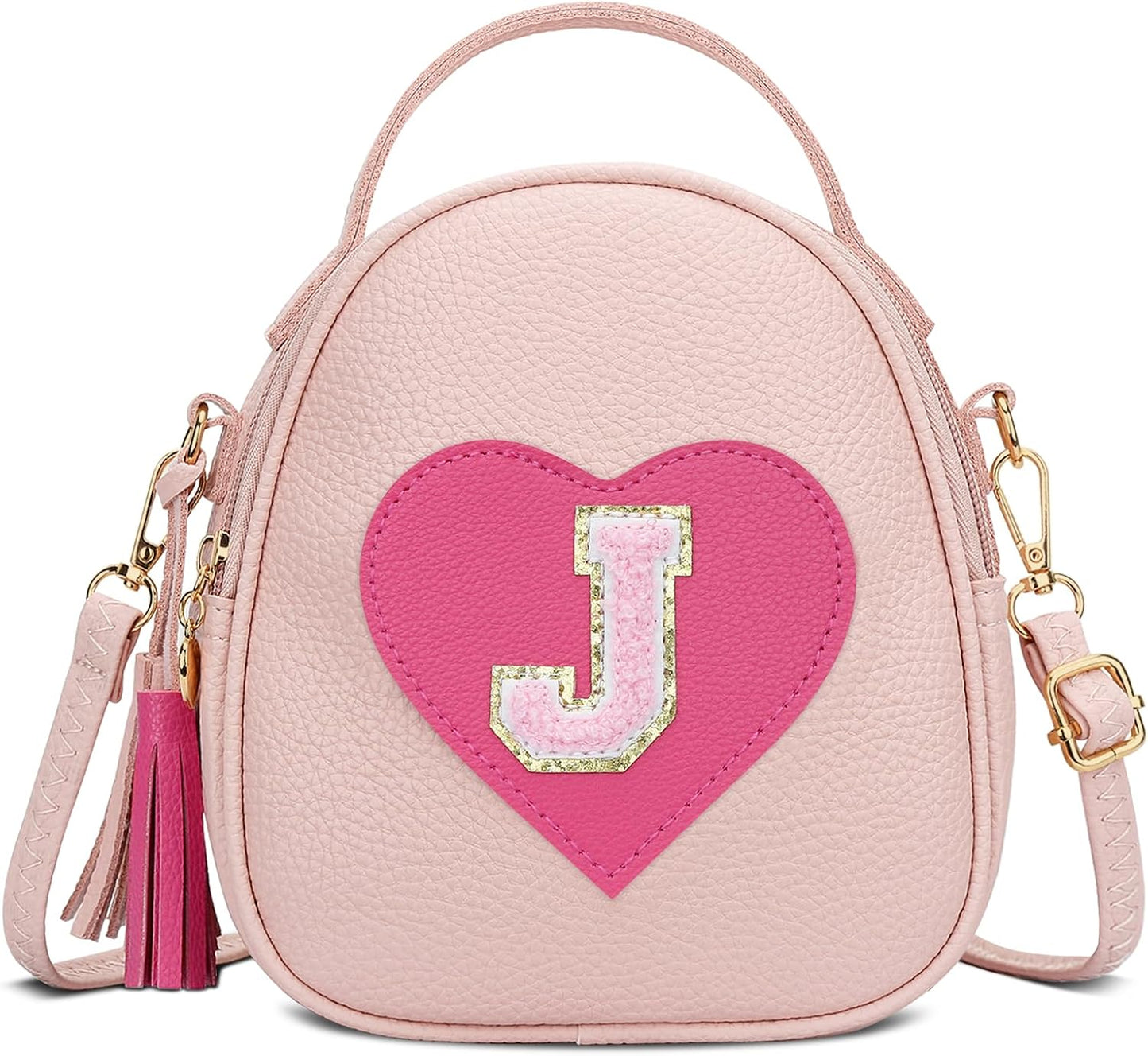 Girls Heart Crossbody Bag (Small)