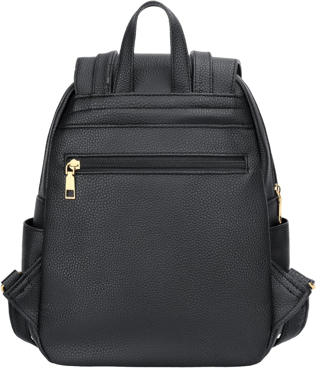 Quilted Leather Backpack Purse