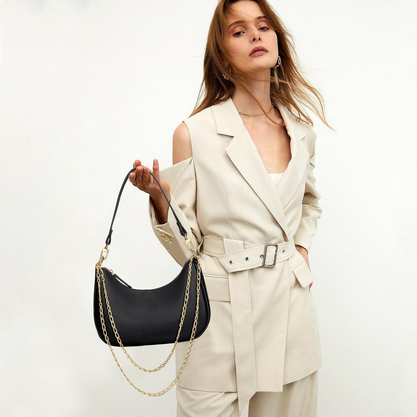 Retro Underarm Hobo Purse