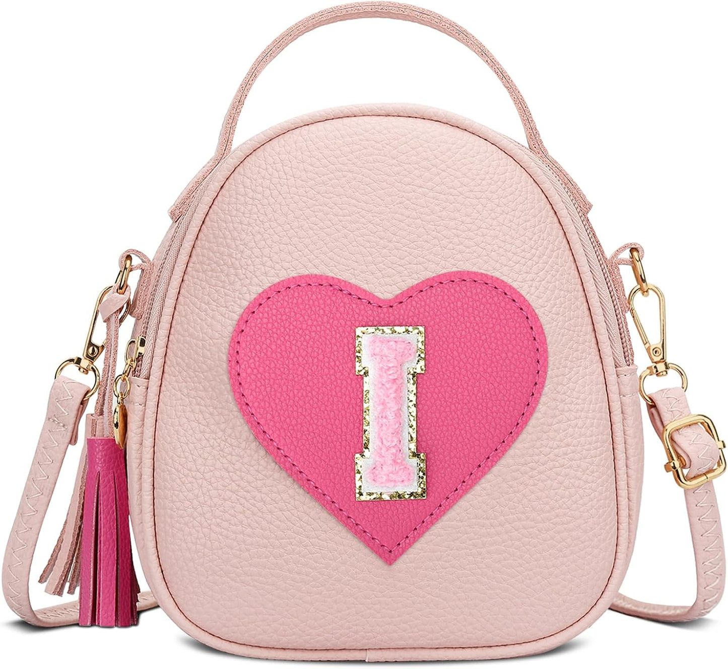 Girls Heart Crossbody Bag (Small)