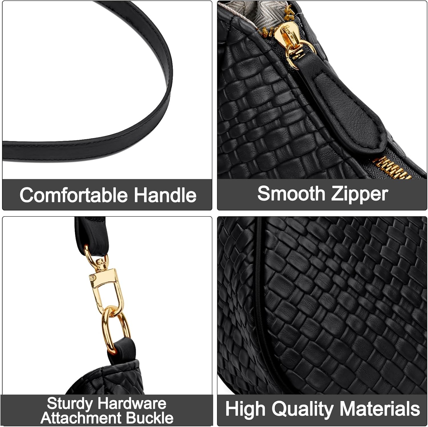 Retro Underarm Hobo Purse