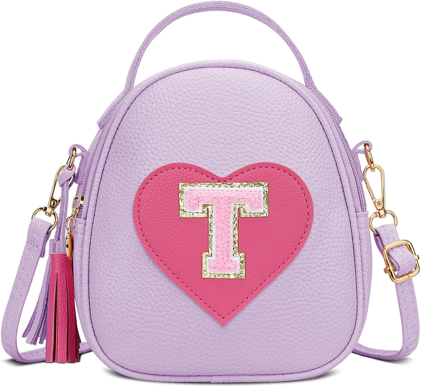 Girls Heart Crossbody Bag (Small)