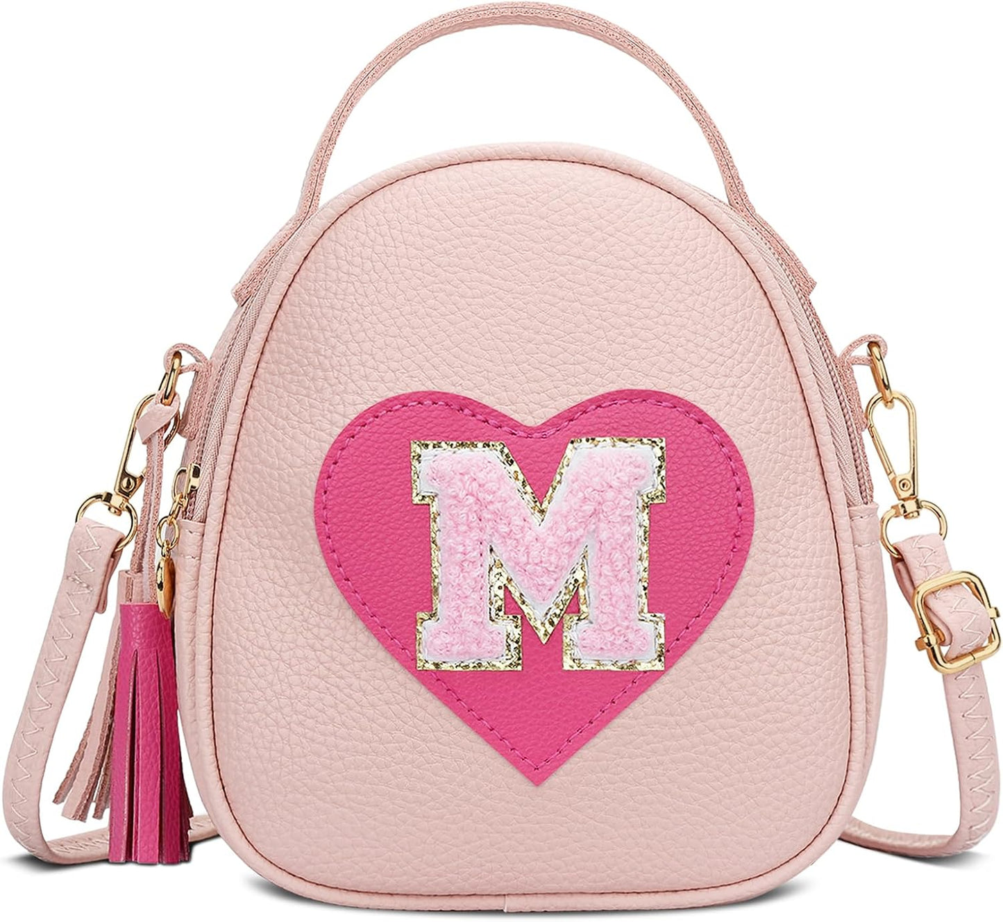Girls Heart Crossbody Bag (Small)