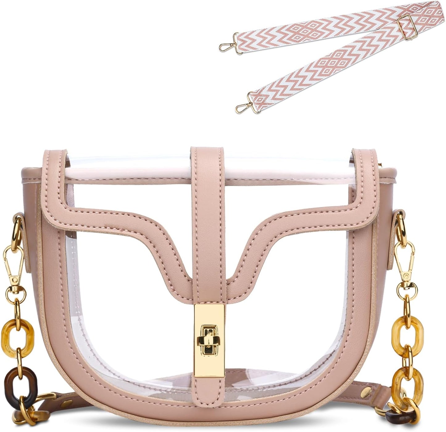 Clear Stadium Crossbody Bag